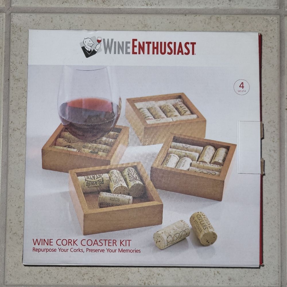 Wine Cork Coaster Kit